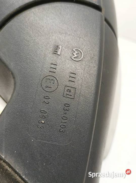 LUSTERKO PRAWE 6PIN EUROPA 030103 VW Volkswagen