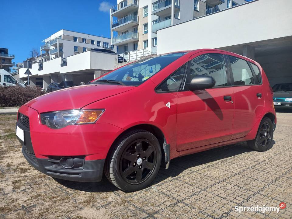 Mitsubishi Colt automat 13 benzyna 2010 5drzwi Gdańsk