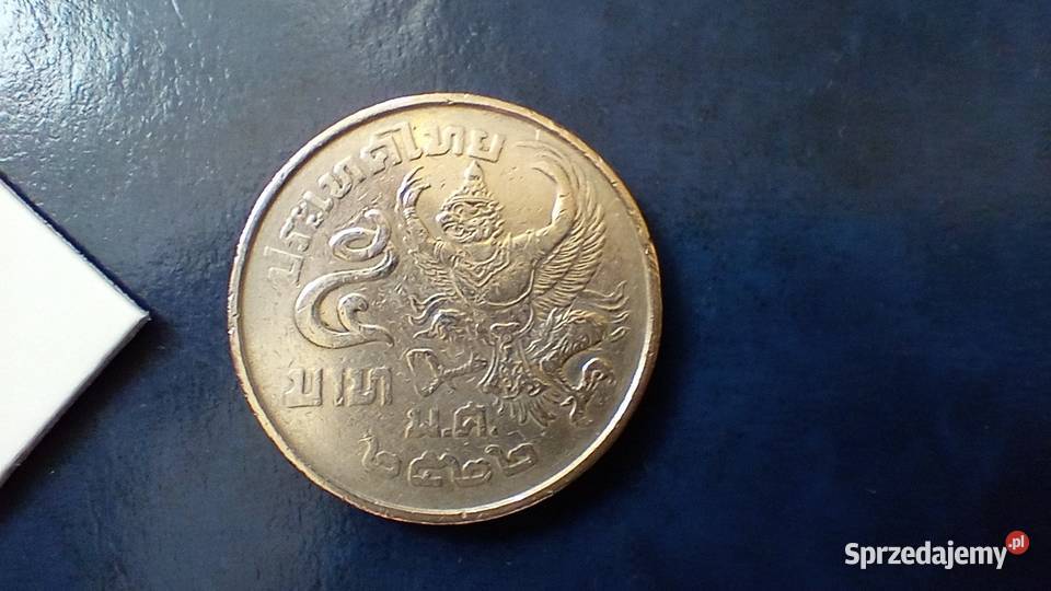 Stare monety 5 baht 1979 Tajlandia podkarpackie Lesko sprzedam