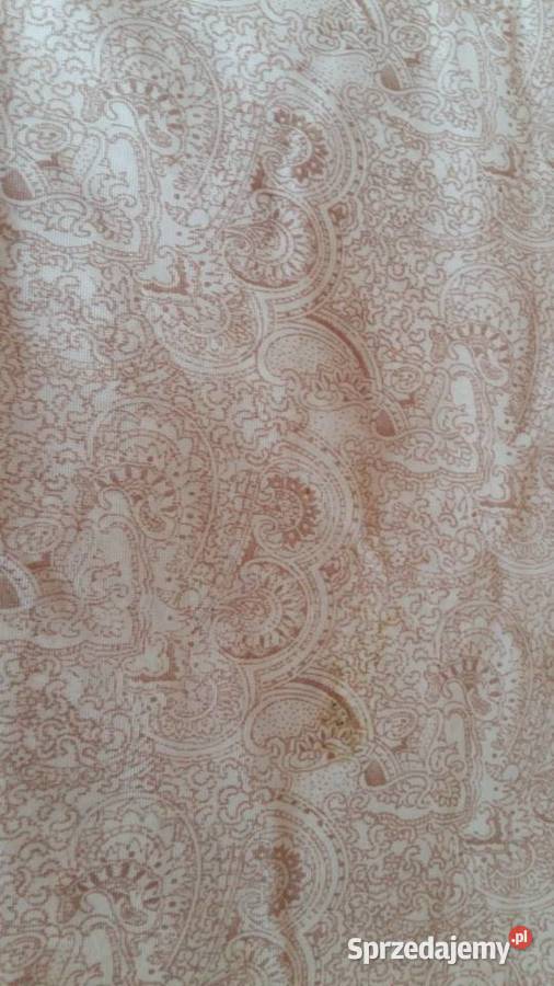 Firankazasłonka beżowa stylonowa 117x145 beżowy Łódź