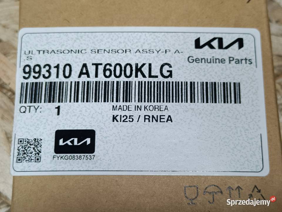 KIA NIRO EV 23 CZUJNIK PARKOWANIA ZDERZAK PRZÓD Pleszew