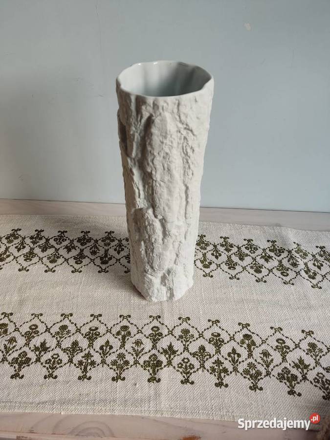 Wazon ceramiczny biały Bareuther Waldsassen Głuchołazy sprzedam