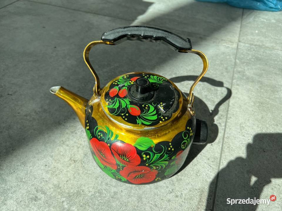 Czajnik elektryczny ręcznie malowany ZSRR