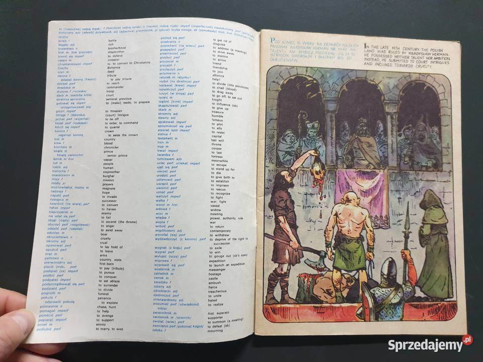 Bolesław Krzywousty Boleslas The WryMouthed historyczne i wojenne Komiksy