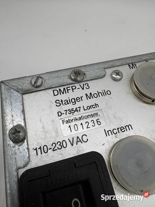 Staiger Mohilo DMFP V3 Force Displacement mazowieckie