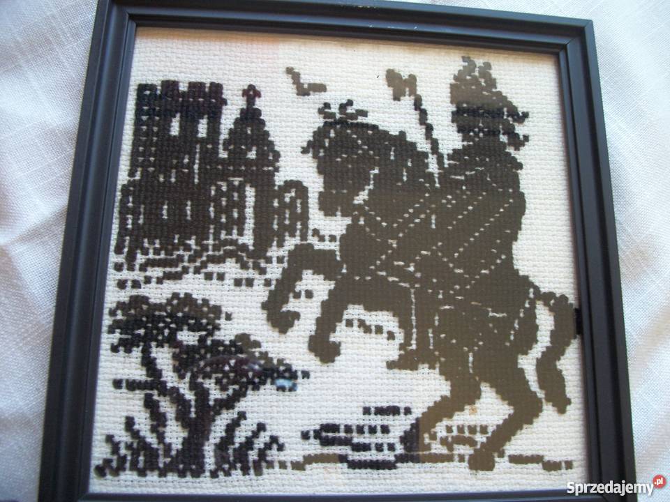 obraz wyszyty krzyżykami podkarpackie Przemyśl