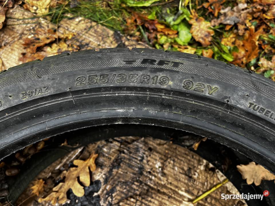 2 Opona Bridgestone Potenza S001 letnie 25535R19 Samochodowe Brzesko sprzedam