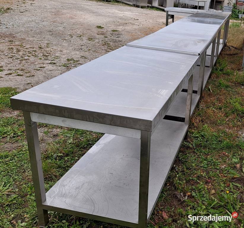 STÓŁ STOŁY GASTRO WZMACNIANE CENTRALNE 8427085 Nowe Skalmierzyce