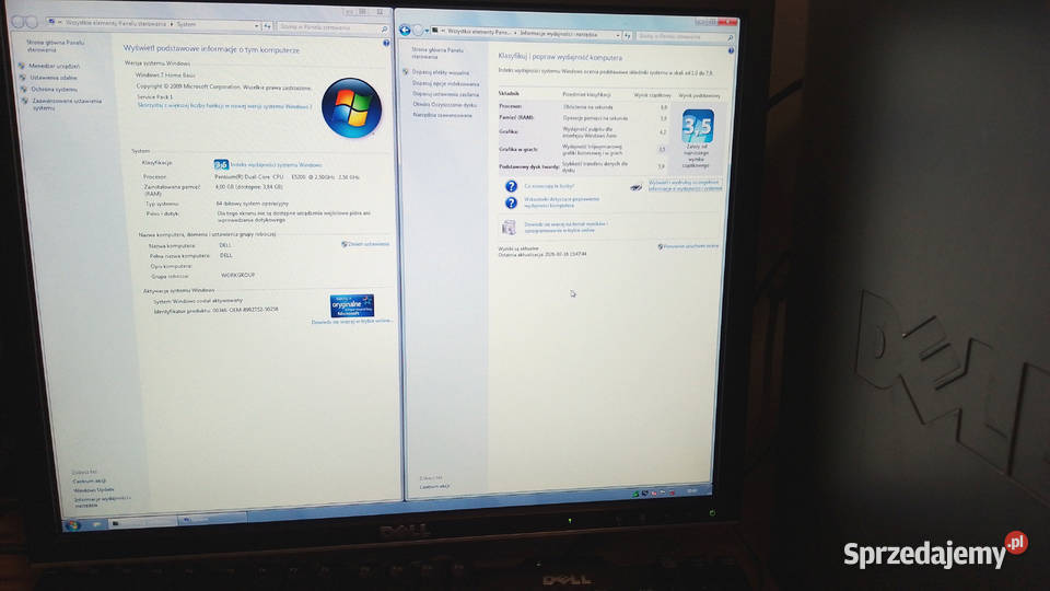 Dell Optiplex 760 2x 25GHz 4GB 500GB Win7 Win10 Olsztyn