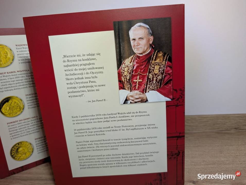 Folder Klaser na medale 100 Rocznica Urodzin Piła