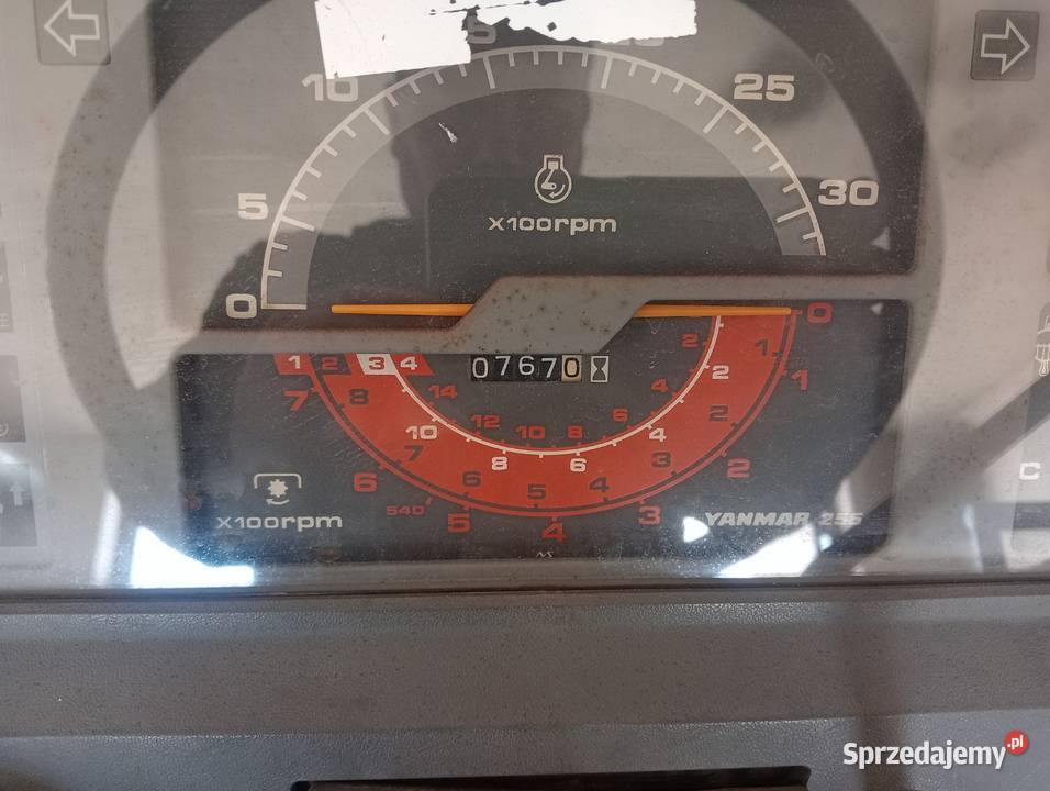 Ciągnik 4x4 yanmar wspomaganie kierownicy 22 WOM 540/1000 obr. Jasienica Rosielna