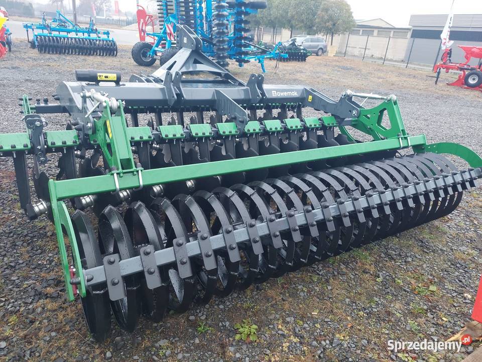 Brona talerzowa OZYRYZ BTB 30 3 m z wałem nieuszkodzony Rolnictwo Olesno