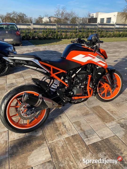 KTM Duke 125 wielkopolskie Turek