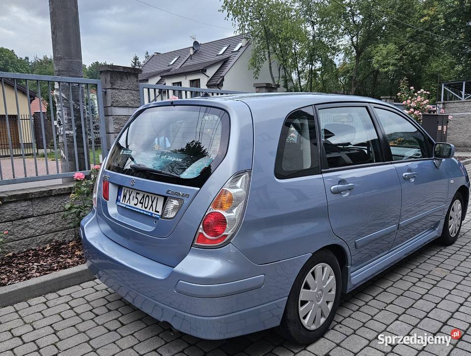 Suzuki liana błękitna benzyna 2004 r benzyna mazowieckie
