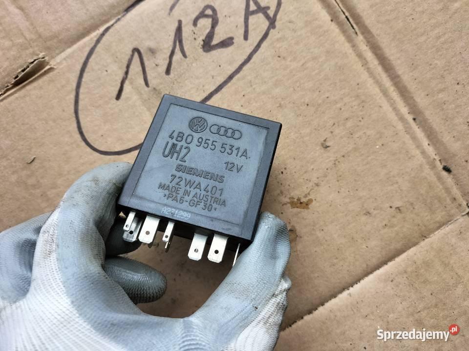 PRZEKAŹNIK 337 4B0955531A AUDI VW Przekaźniki Kamień-Kolonia sprzedam