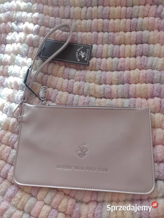 Beverly Hills Polo ClubSrebrna saszetka portfel