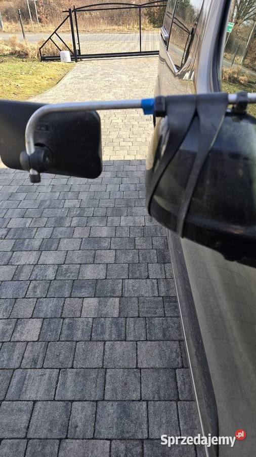 Lusterka dodatkowe do holowania przyczepy Dalborowice