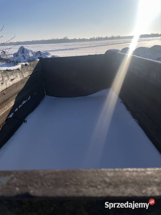 Przyczepa rolnicza siewnik lubelskie Międzyrzec Podlaski sprzedam