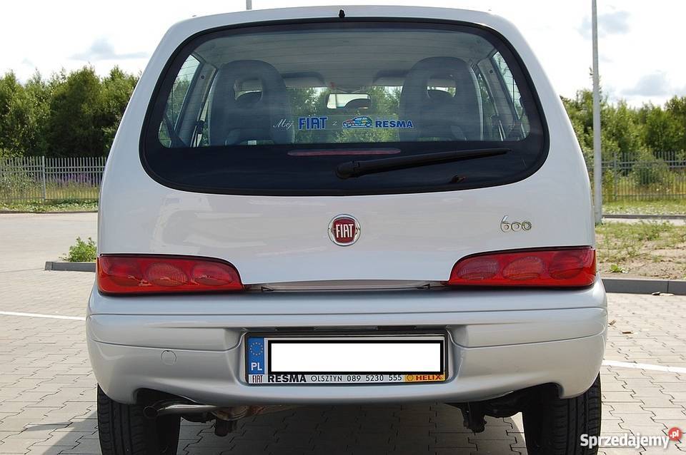 Fiat 600 Seicento 11000 20082009 r Pierwszy poduszka powietrzna Kętrzyn sprzedam