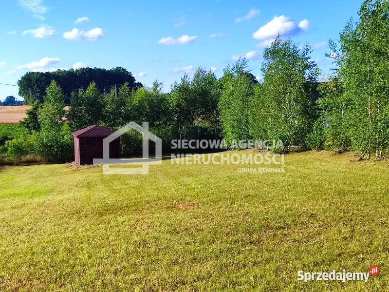 sprzedaży gruntu 1176m2 Załakowo