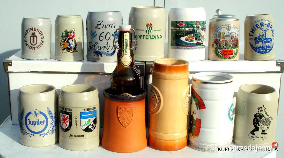 Kufle do piwa zestaw 13 sztuk Wrocław