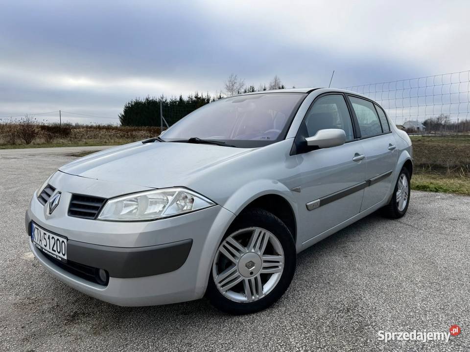 Renault Megane 16 Benzyna AUTOMAT 2005r NISKI Sedan / Limuzyna Dębica