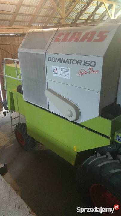 Kombajn Claas Dominator 150 Uchanie