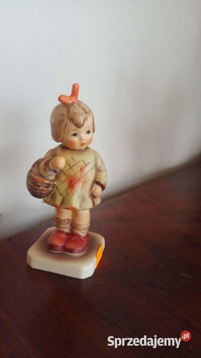 Dziewczynka duża z koszyczkiem Figurka Goebel pomorskie Gdańsk