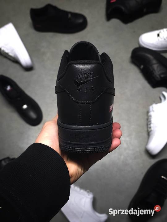 Nike Air Force 1 Low x Supreme Black Białystok