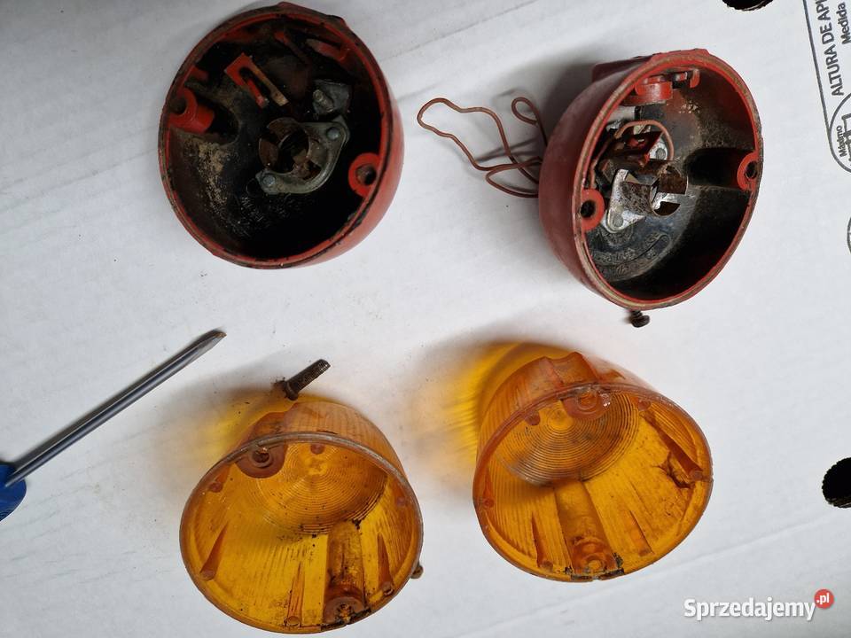 Kierunkowskazy 2 sztuki nie wsk wfm Junak jawa Wola Dębowiecka