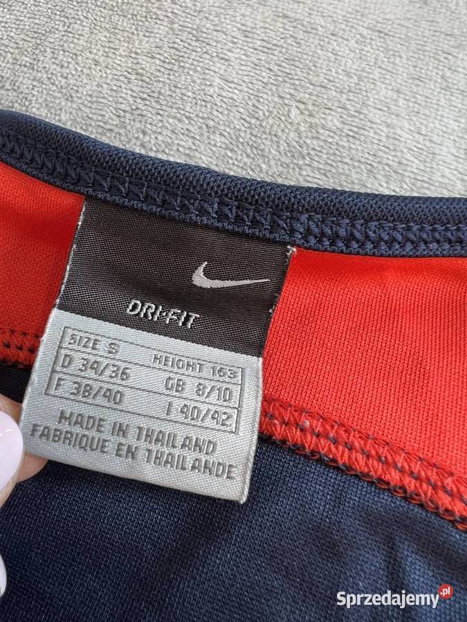 Granatowa bluzka koszulka top bez rękawów Moda i Styl