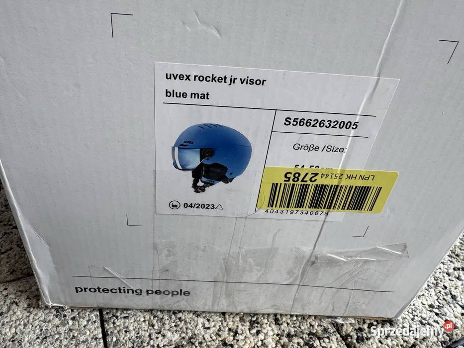 Kask narciarski Uvex rozmiar 5458 Nowy Żary sprzedam