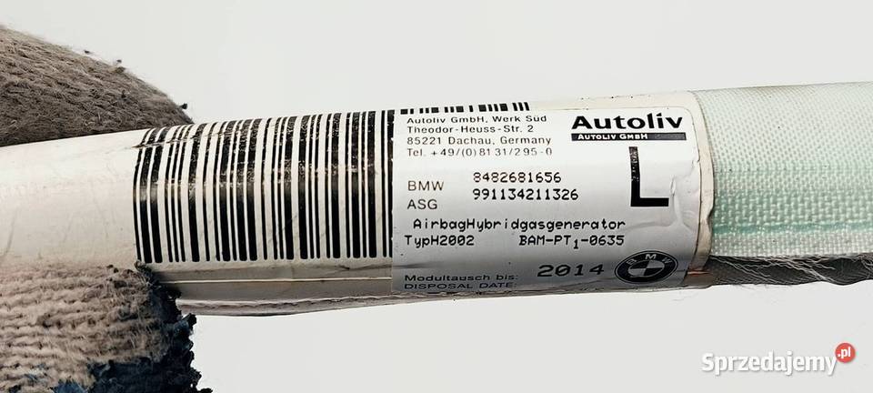 KURTYNA LEWA BMW E46 8482681656 Lipno