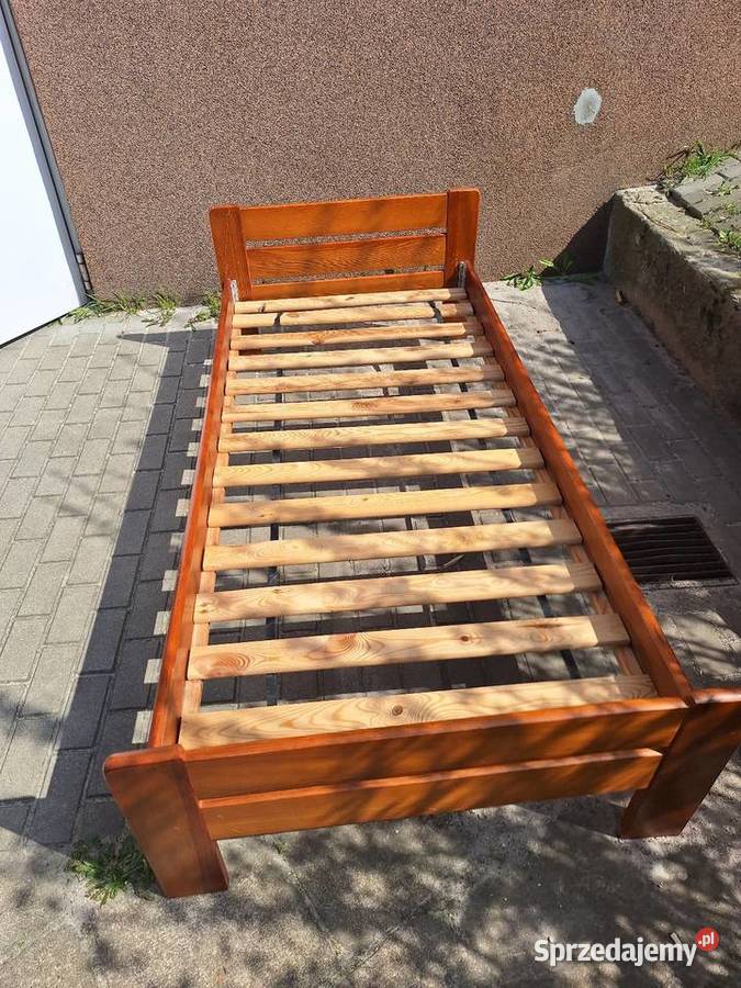 Łóżko sosnowe 90x200 wielkopolskie Poznań