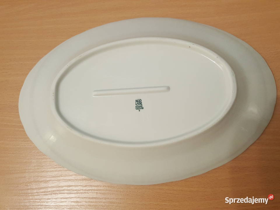 PÓŁMISEK owalny duży biały porcelana Włocławek z wielkopolskie Złotniki sprzedam