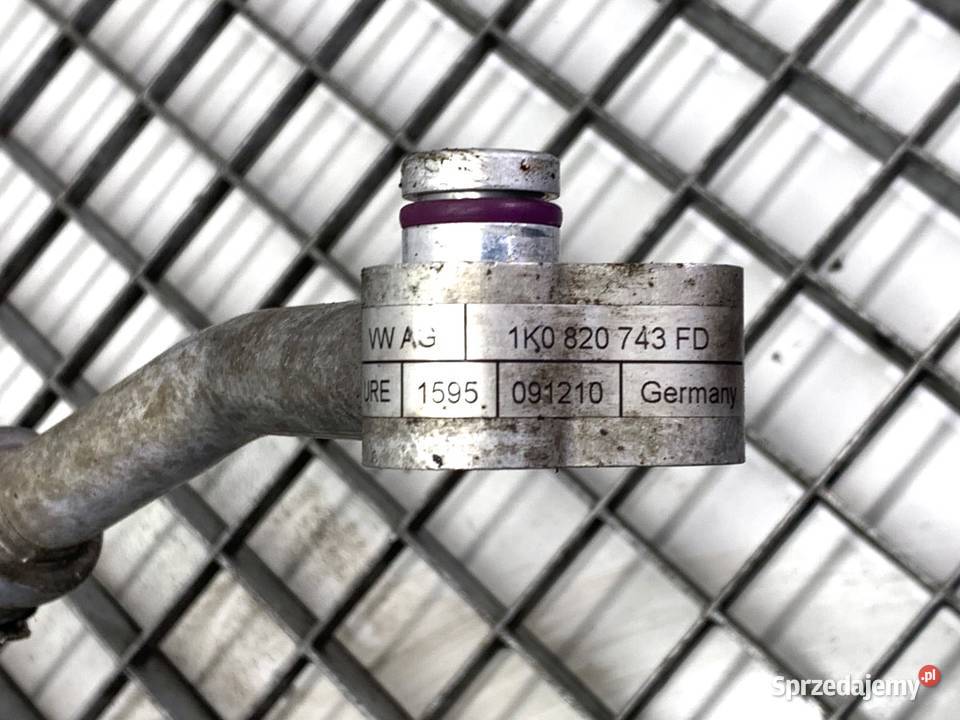 RURKA KLIMATYZACJI SKODA YETI 1K0820743FD 14 122