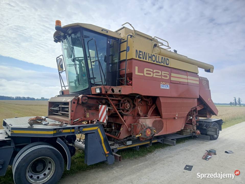 Kombajn holland L625 2000r Heder 610 m Łobżenica