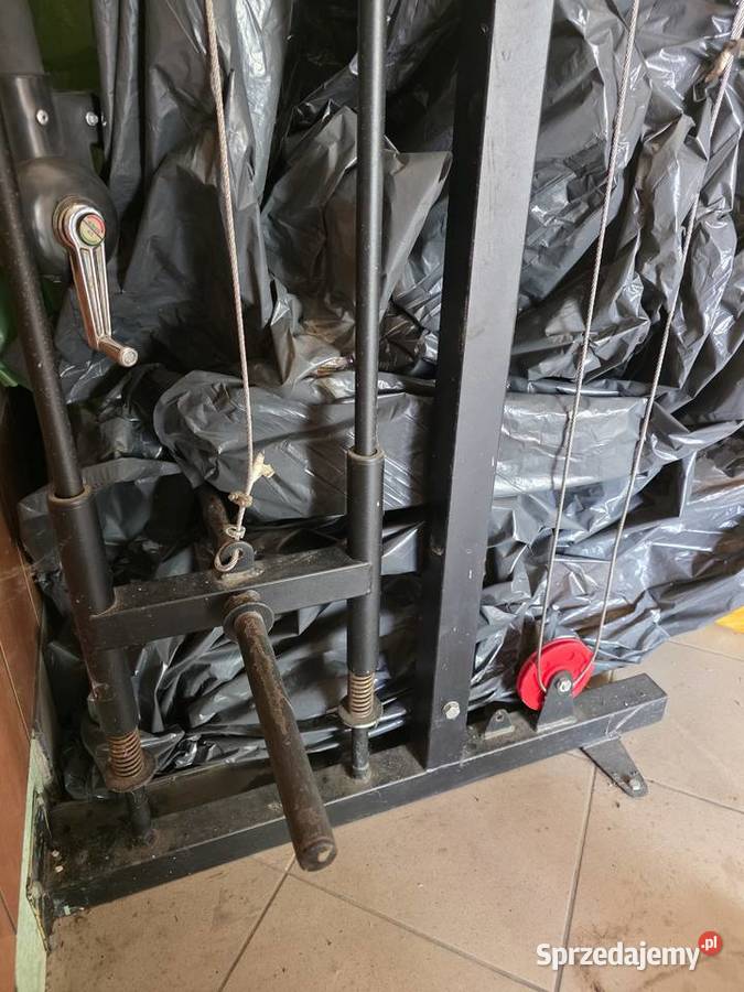 Siłownia domowa 200 obciążenia Sprzęt do ćwiczeń Jasło sprzedam