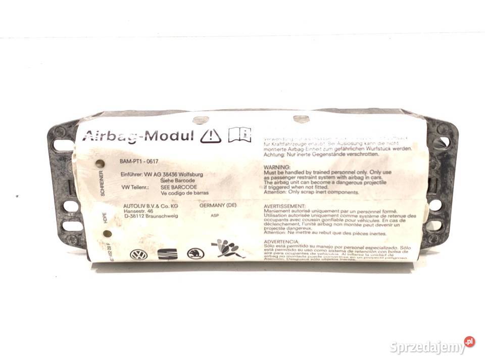 PODUSZKA POWIETRZNA PASAŻERA VW GOLF PLUS V osobowe