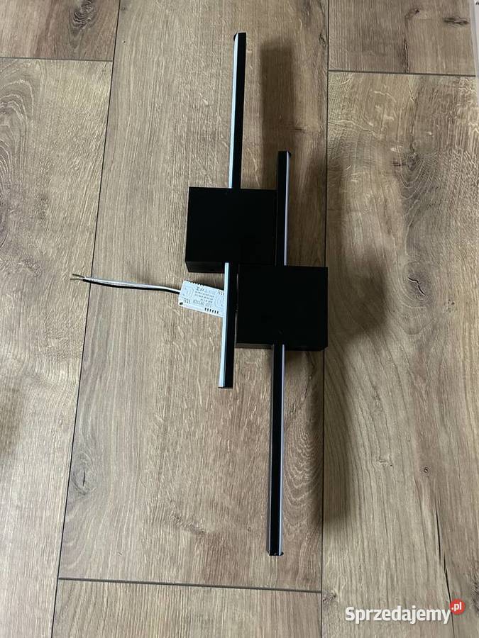 Lampa kinkiet liniowa czarna LED 60 Oświetlenie śląskie Sosnowiec