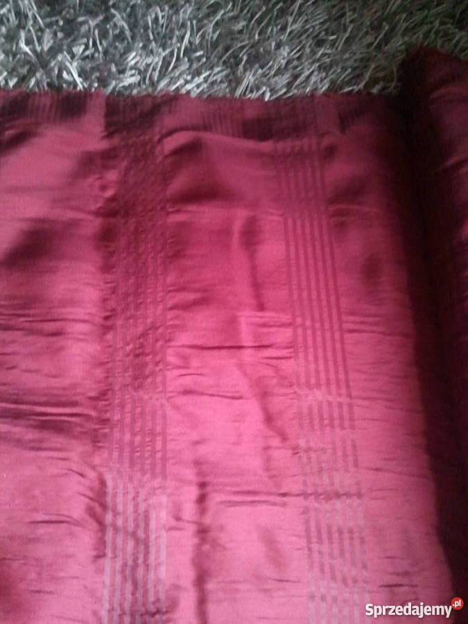 Tkanina zasłonowa fiolet bordo wys285 zasłona Radom sprzedam