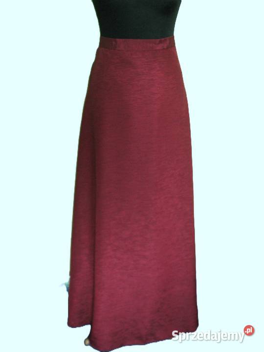 Spódnica bordo maxi 40 L pas 76 Siedlce