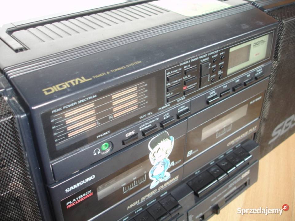 Radiomagnetofon SAMSUNG W700S lubuskie Zielona Góra