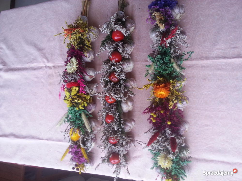 warkocze z czosnku Rękodzieło