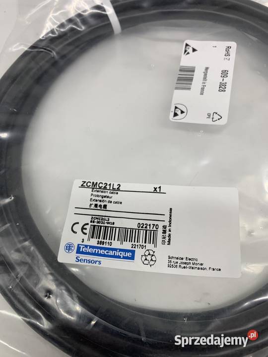Schneider electric ZCMC21L2 Przewód ze zlączem Warszawa