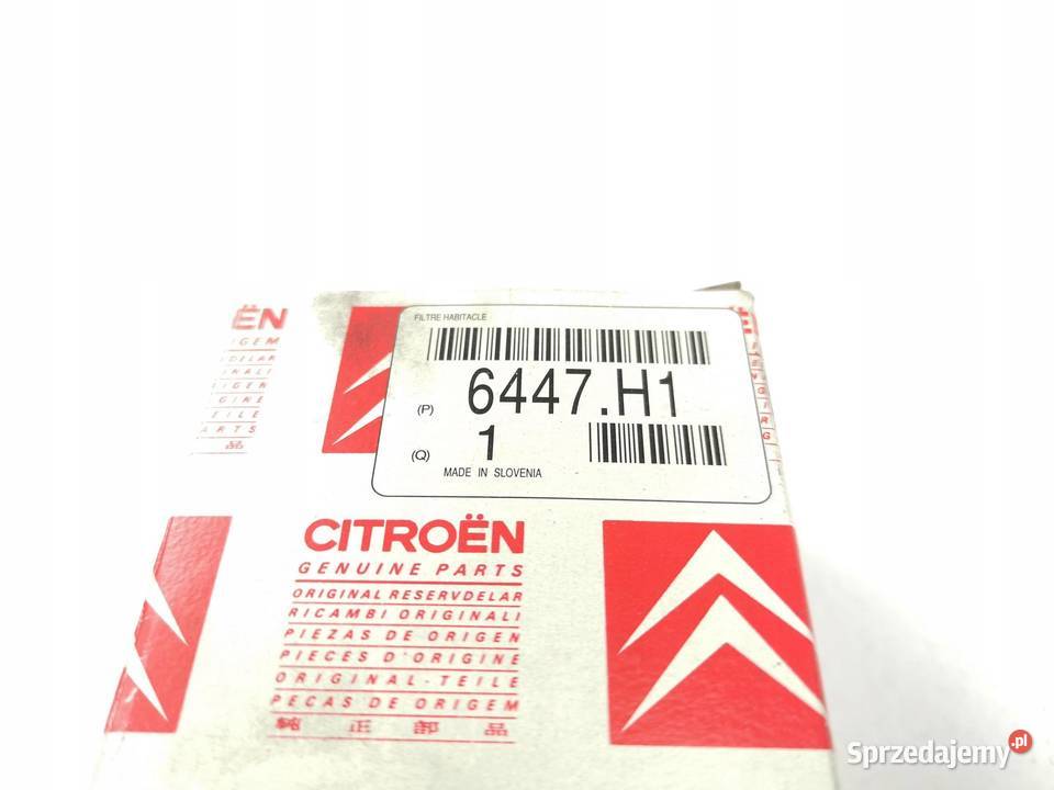 FILTR KABINOWY CITROEN C4 C5 C8 20HDi ORYGINAŁ