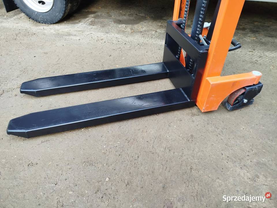 Wózek widłowy ręczny masztowy sztaplarka Czchów
