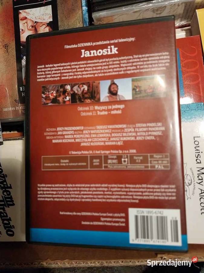 Serial Janosik część 4 DVD Łódź
