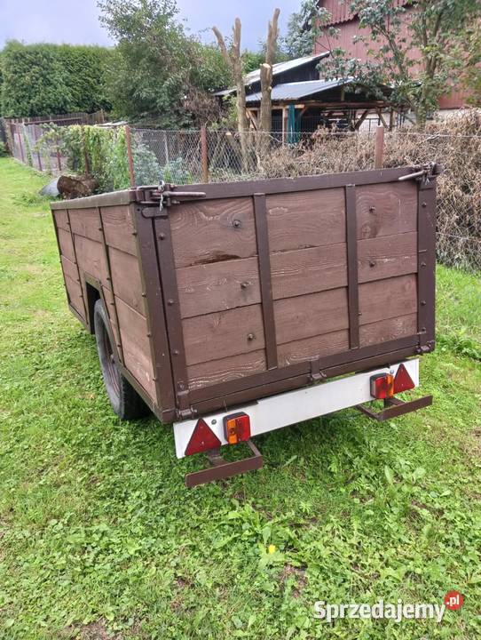 Przyczepa dwukołowa do ciągnika sprzedam
