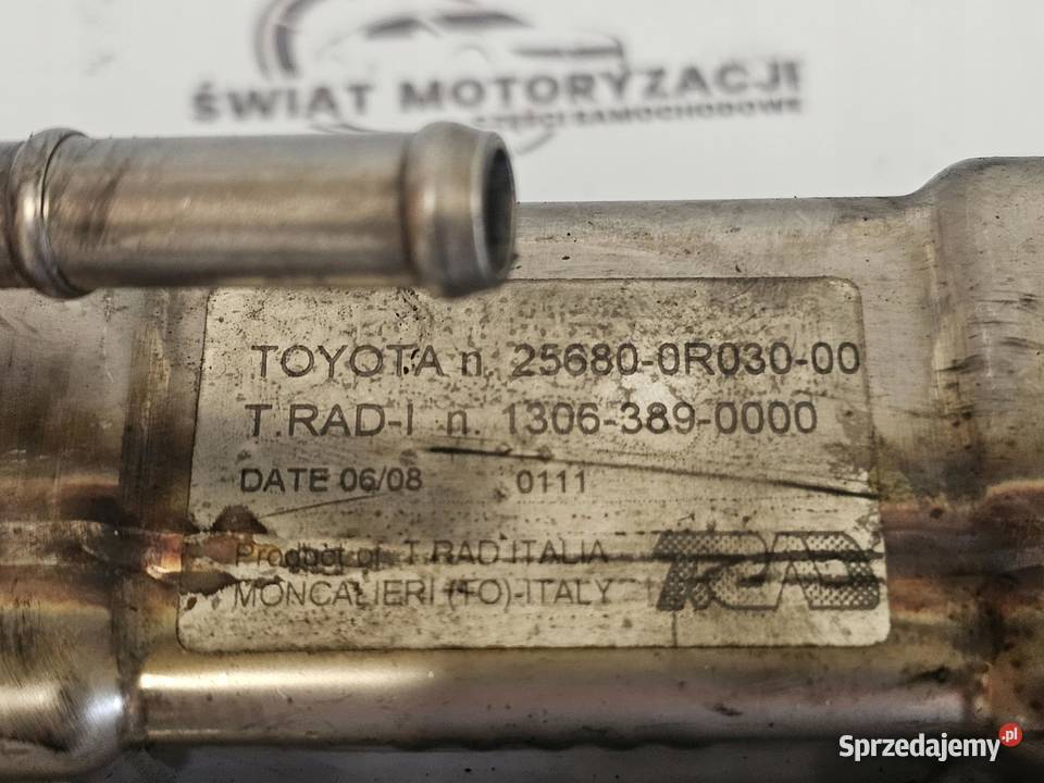 LEXUS IS 22 D 2ADFHV 177 06r chłodniczka spalin